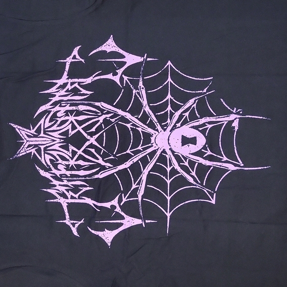 NEW Jeffree Star Fashion Spider Graphic Tee Unisex Large Web Cosmetics - Picture 5 of 6